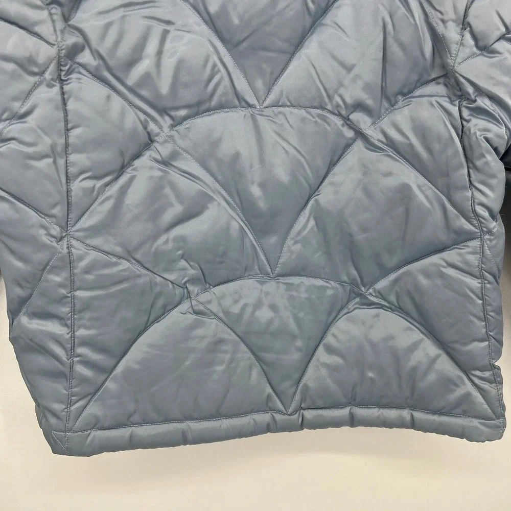 The North Face Girls XL Blue Quilted Diamond Puffer‎ Jacket Winter Coat 550